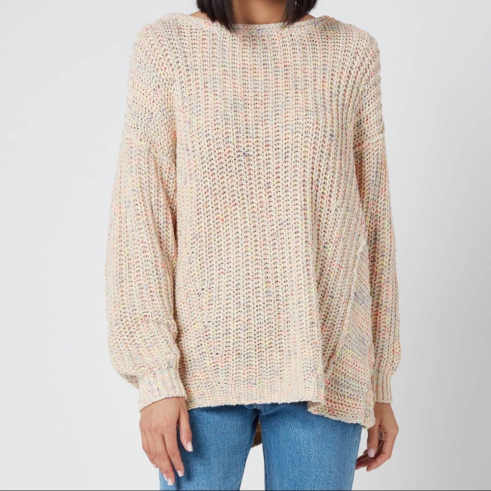 Free People Women's Neon Lights sweater